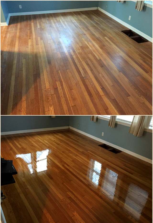 Dustless Hardwood Floor Refinishing - Buff And Recoat Service Nashville