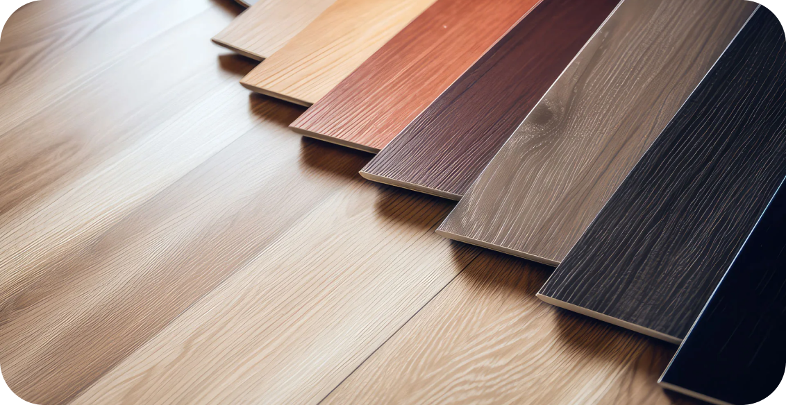 vinyl flooring colour samples
